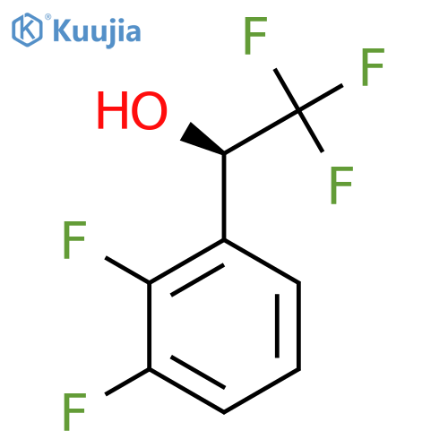 (1R)-1-(2,3-difluorophenyl)-2,2,2-trifluoroethan-1-ol structure