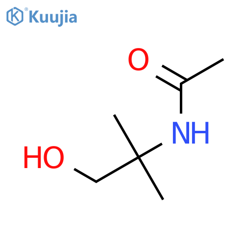 n-2-(1-hydroxy-2-methyl) propylacetamide structure