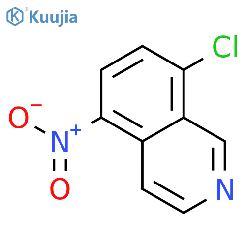8-Chloro-5-nitroisoquinoline structure