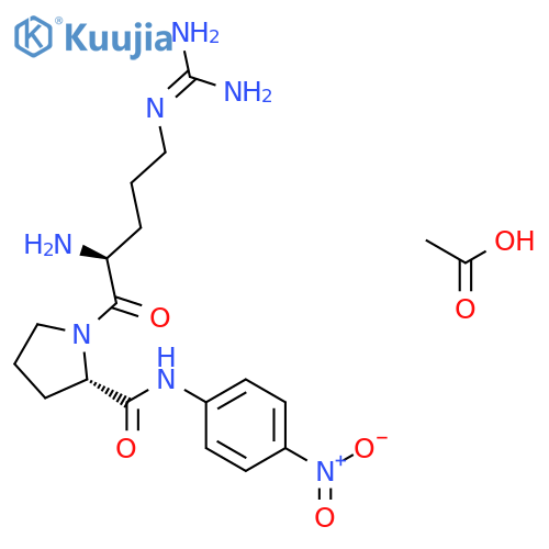 H-Arg-Pro-pNA trifluoroacetate salt structure