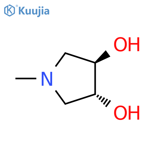 (3R,4R)-1-methylpyrrolidine-3,4-diol structure