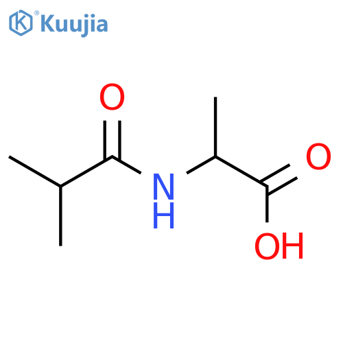 N-Isobutyrylalanine structure