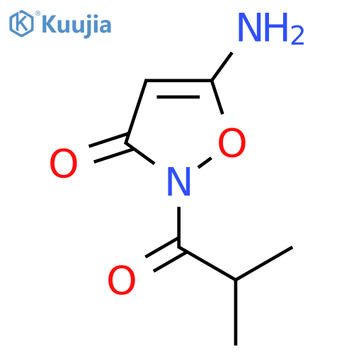 5-Amino-2-isobutyrylisoxazol-3(2H)-one structure