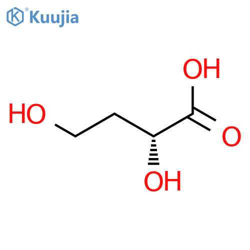 2,4-Dihydroxybutanoic acid structure