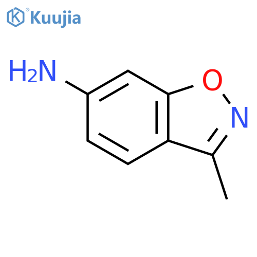 3-methyl-1,2-benzoxazol-6-amine structure
