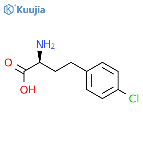 (S)-4-Chloro-homophenylalanine structure