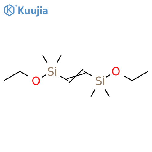3,8-Dioxa-4,7-disiladec-5-ene, 4,4,7,7-tetramethyl- structure