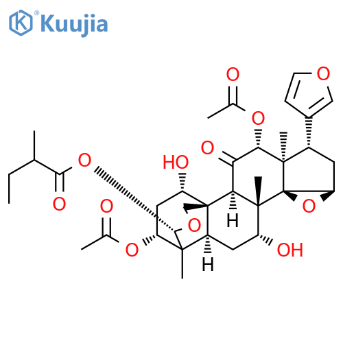12-O-Acetylazedarachin A structure