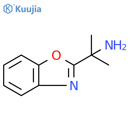 2-(1,3-benzoxazol-2-yl)propan-2-amine structure