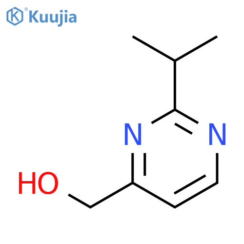 (2-Isopropylpyrimidin-4-yl)methanol structure