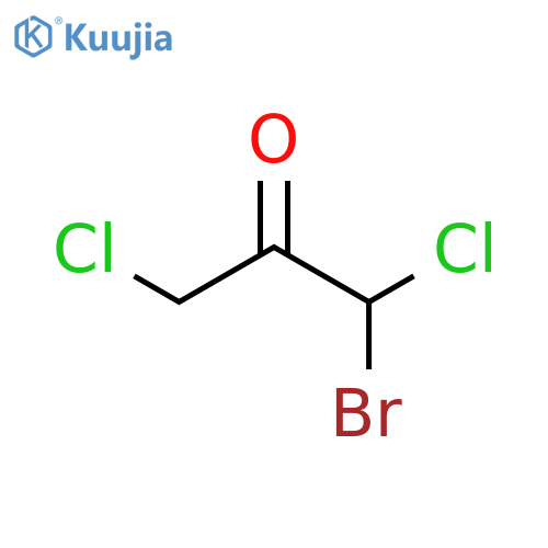 2-Propanone, 1-bromo-1,3-dichloro- structure