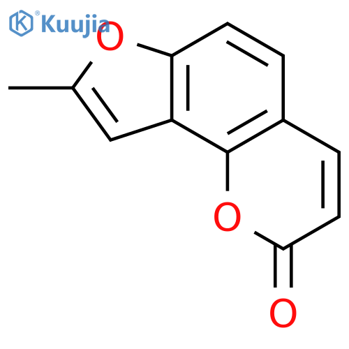 2H-Furo[2,3-h]-1-benzopyran-2-one,8-methyl- structure