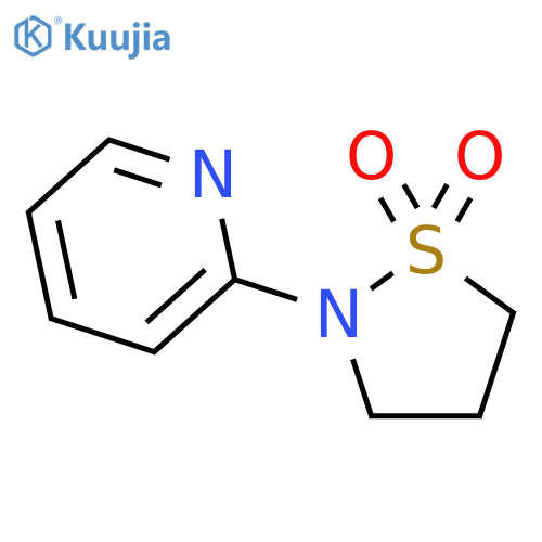 2-(pyridin-2-yl)-1lambda6,2-thiazolidine-1,1-dione structure