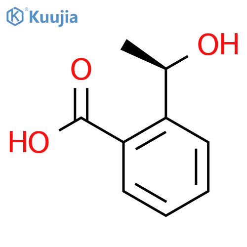 2-[(1R)-1-Hydroxyethyl]benzoic acid structure