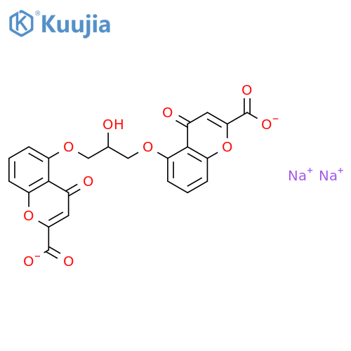 Cromolyn sodium structure