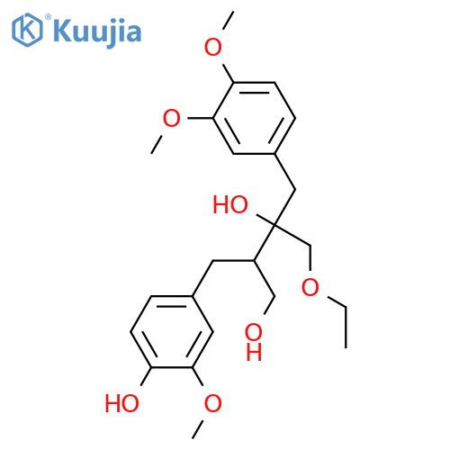 8,8'-Lignan-3,3',4,4',8,9,9'-heptol; (8ξ,8'S)-form, 9-Et, 3,3',4-tri-Me ether structure