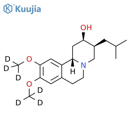 (2R,3S,11bS)-Dihydrotetrabenazine-d6 structure