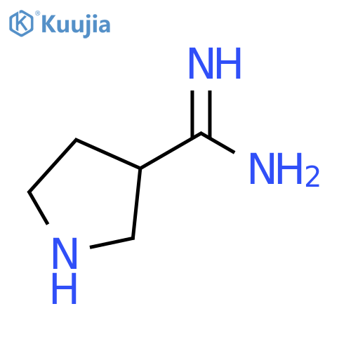 pyrrolidine-3-carboximidamide structure