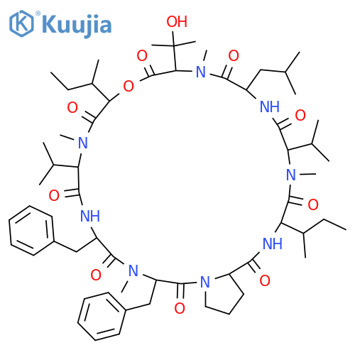 Aureobasidin T1 (9CI) structure