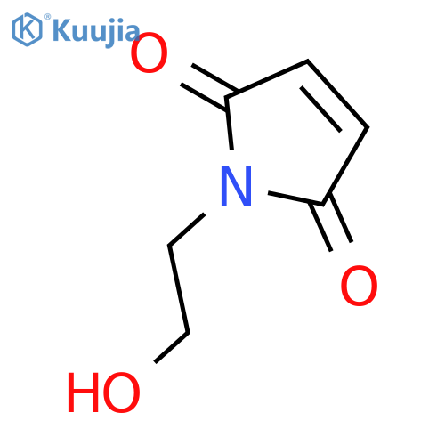 1-(2-hydroxyethyl)-2,5-dihydro-1H-pyrrole-2,5-dione structure