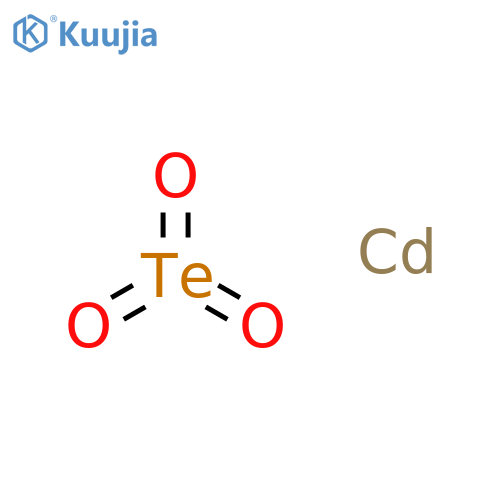 cadmium tellurium trioxide structure