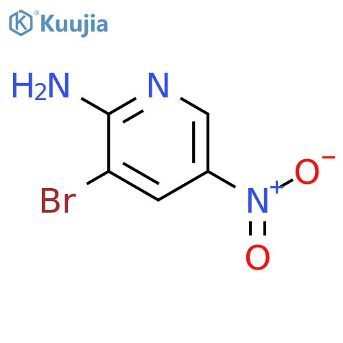 3-bromo-5-nitro-pyridin-2-amine structure