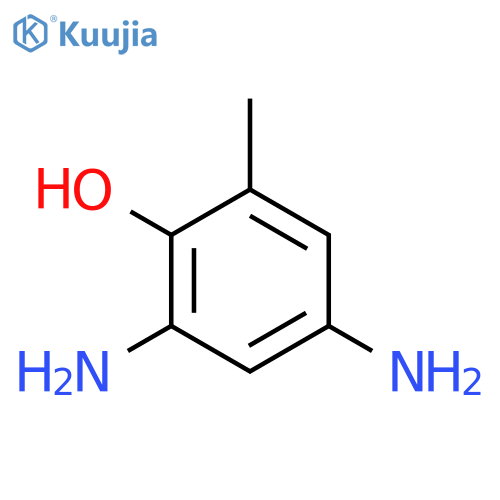 2,4-diamino-6-methylphenol structure