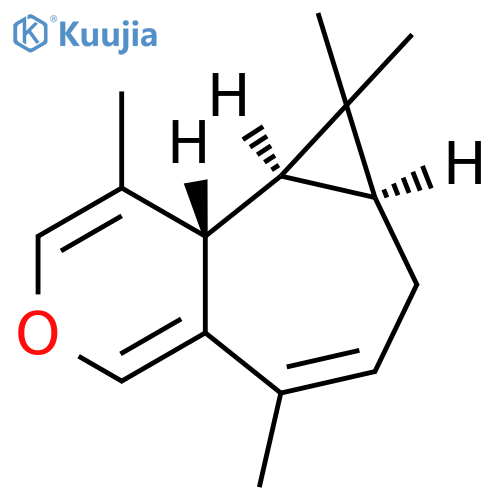 7H-Cyclopropa[3,4]cyclohepta[1,2-c]pyran, 7a,8,8a,8b-tetrahydro-1,5,8,8-tetramethyl-, (7aS,8aS,8bS)- structure