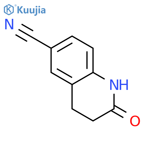 2-oxo-1,2,3,4-tetrahydroquinoline-6-carbonitrile structure