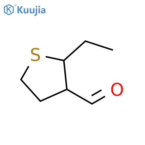 3-Thiophenecarboxaldehyde,2-ethyltetrahydro- structure