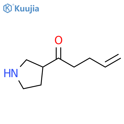 4-Penten-1-one, 1-(3-pyrrolidinyl)- structure