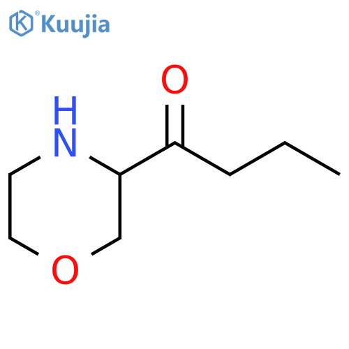 1-Butanone, 1-(3-morpholinyl)- structure