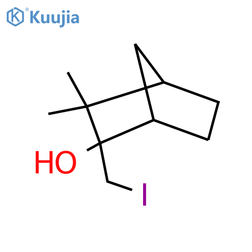 2-(iodomethyl)-3,3-dimethylbicyclo2.2.1heptan-2-ol structure