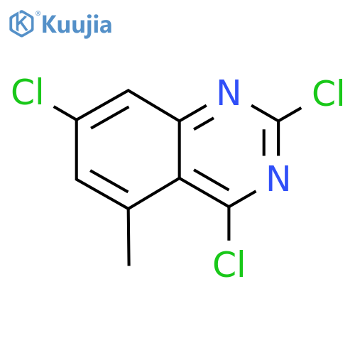 2,4,7-Trichloro-5-methylquinazoline structure