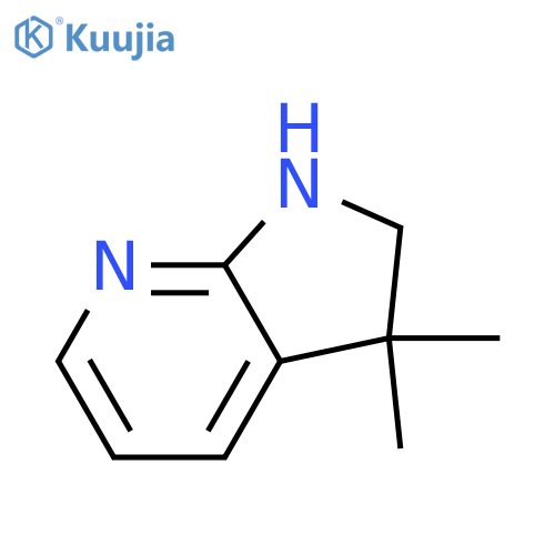 3,3-dimethyl-1H,2H,3H-pyrrolo[2,3-b]pyridine structure