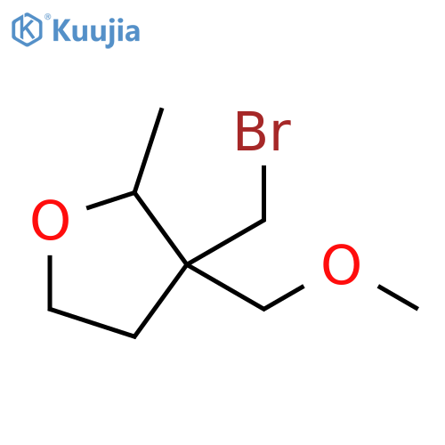 Furan, 3-(bromomethyl)tetrahydro-3-(methoxymethyl)-2-methyl- structure