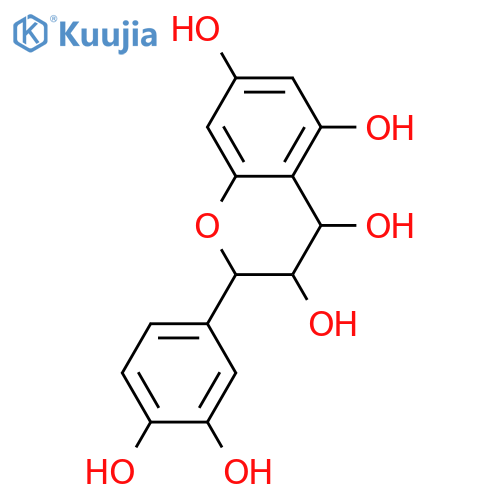 2H-1-Benzopyran-3,4,5,7-tetrol,2-(3,4-dihydroxyphenyl)-3,4-dihydro- structure