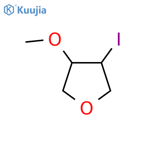 3-iodo-4-methoxyoxolane structure