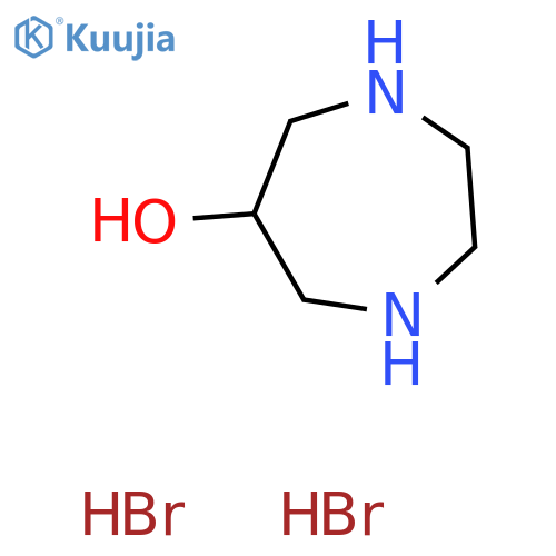 1,4-Diazepan-6-ol dihydrobromide structure