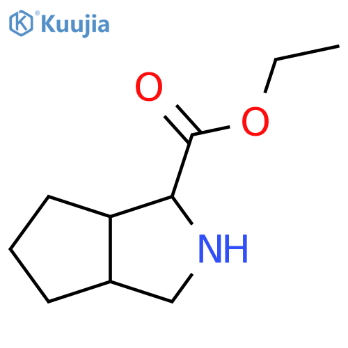 ethyl octahydrocyclopentacpyrrole-1-carboxylate structure