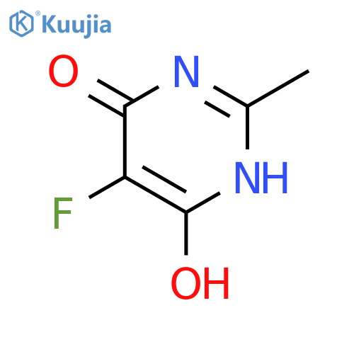 5-Fluoro-2-methylpyrimidine-4,6-diol structure