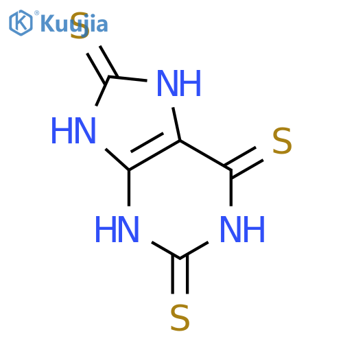 1H-Purine-2,6,8(3H)-trithione,7,9-dihydro- structure