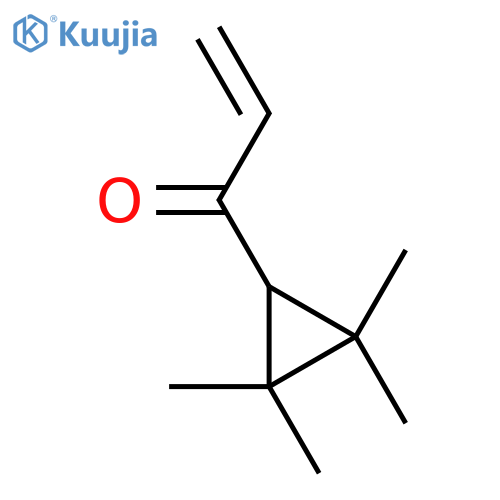1-(2,2,3,3-tetramethylcyclopropyl)prop-2-en-1-one structure