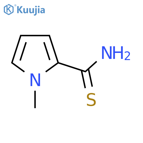 1-methyl-1H-pyrrole-2-carbothioamide structure