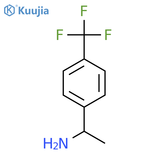 1-[4-(trifluoromethyl)phenyl]ethan-1-amine structure