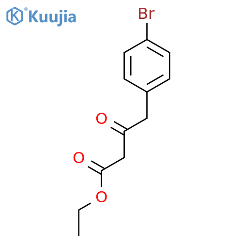 Ethyl 4-(4-bromophenyl)-3-oxobutanoate structure