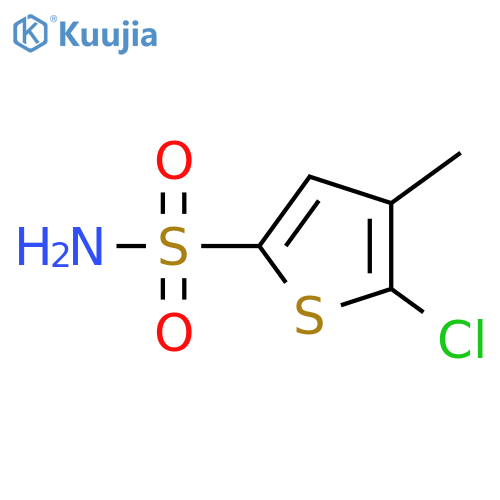 5-chloro-4-methylthiophene-2-sulfonamide structure