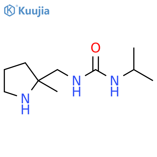 Urea, N-(1-methylethyl)-N'-[(2-methyl-2-pyrrolidinyl)methyl]- structure