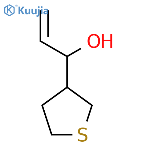 1-(thiolan-3-yl)prop-2-en-1-ol structure