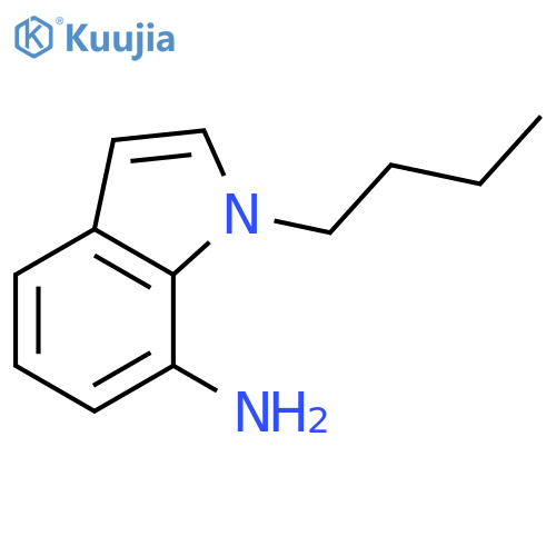 1-Butyl-1H-indol-7-amine structure